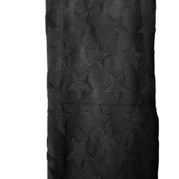 Mono B Black Star Embossed Leggings Women’s Size Small NWT High Waist Activewer - Picture 2 of 8